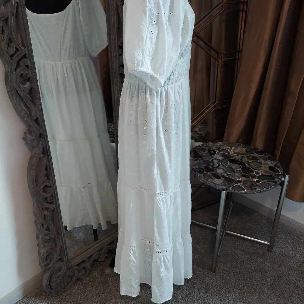 ASOS  White Maxi Dress - Picture 4 of 4
